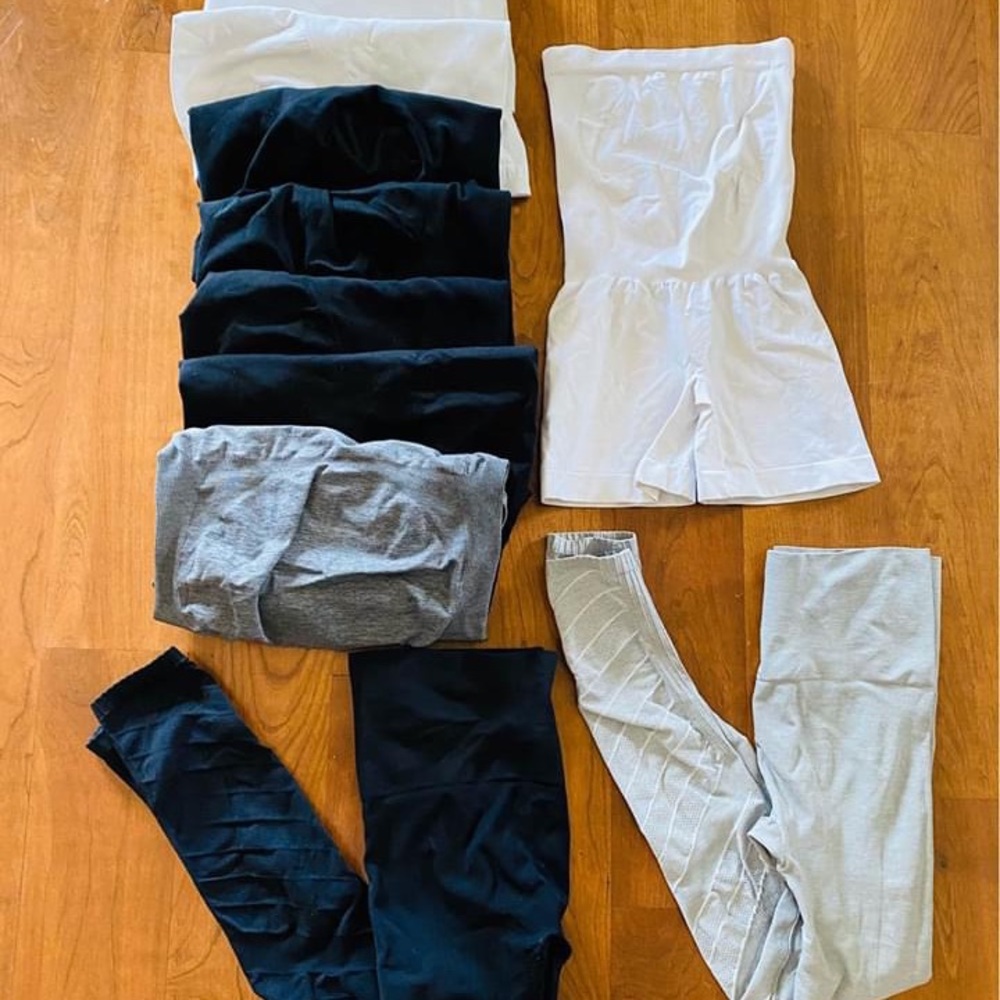 Blanqi maternity tanks and leggings